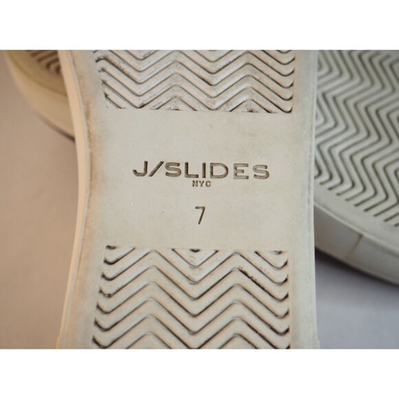 J/Slides Brown Metallic Camoflauge Flats Shoes, Size 7 (US) - Picture 9 of 10